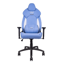 silla gaming thermaltake v comfort azulblanco