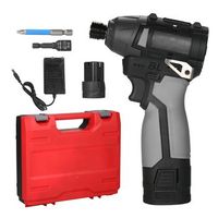 conjunto de destornillador electrico inalambrico recargable de 168v 3450 rpm y 140 nm con caja para puntas ideal para kit de reparacion diy en casa
