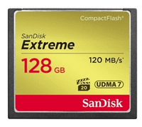 extreme cf 120mbs 85mbs udma7 128gb