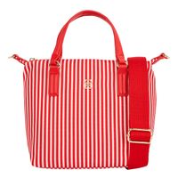 tommy hilfiger bolso tote rojo aw0aw17202-0kp