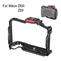 puluz carcasa metalica para camara de video nikon z6iii para estabilizador de camara nikon z6ii soporte de carcasa extendido