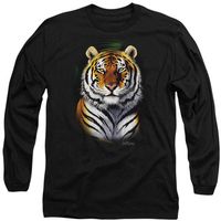 wildlife camiseta manga larga jungle fire para hombre