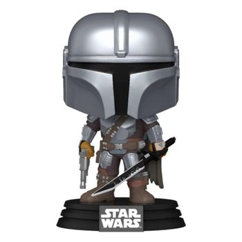 Funko Pop The Mandalorian with Darksaber