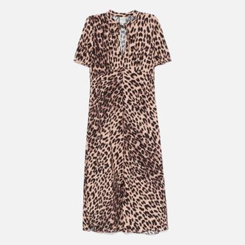 Baum Und Pferdgarten Anneliek LENZING™ ECOVERO™ Leopard Dress - EU 36/UK 8