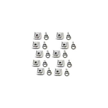 Cierre rápido carenado anillo elástico 19mm kit 10pc