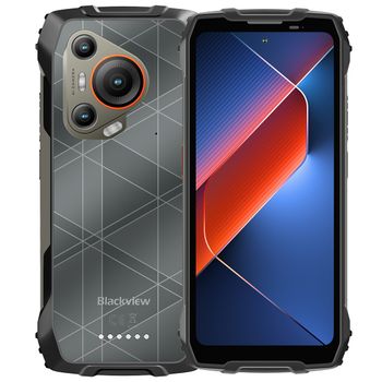 Blackview BL7000 5G Teléfono móvil para exteriores Smartphone con IA Android 15, pantalla de 7,68'' 120Hz, Dimensity 6300 5G Teléfonos resistentes 7500mAh Sin cargador