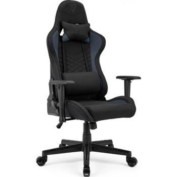 SENSE7 Spellcaster Silla Gaming de Tela Ergonómico Ajustable Soporte Lumbar Negra/Azul