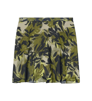 A|X Armani Exchange para mujer. XW001766AF21554F7137 Falda Impec verde (M), Casual, Viscosa