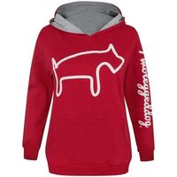 two legged dog jersey puff para mujer