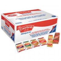 crawfords mini pack biscuit 100 x pack 3
