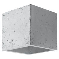 aplique de pared vano acabado cemento