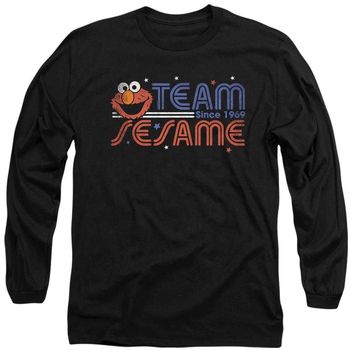 Sesame Street Camiseta manga larga Team See para hombre
