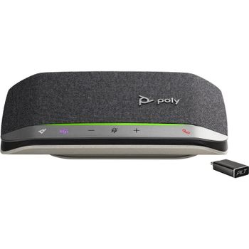 Altavoz manos libres Poly Sync 20-M USB-C Bluetooth/Certificado Microsoft Teams/20h batería
