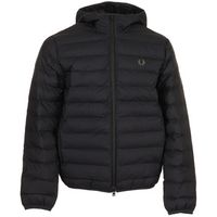 fred perry chaquetas hooded insulated jacket para hombre