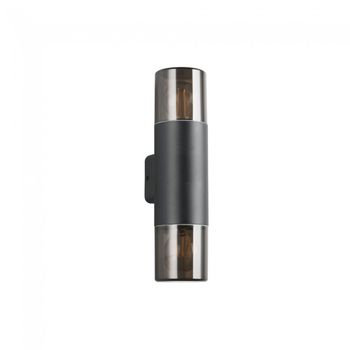 Aplique de pared exterior hoosic (2 luces)