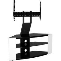 avf como fsl1174cogw tv stand with bracket - white white