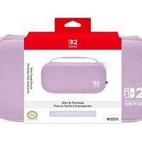 funda rigida compacta lavanda  switch 2