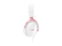 auriculares gaming  hyperx cloud iii con micro audio espacial dts compatible ps5 ps4 xbox series x s nintendo switch pc moviles blancorosa