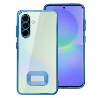 carcasa cool para samsung galaxy a36 5g borde metalizado azul