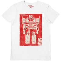 transformers camiseta red optimus para mujer