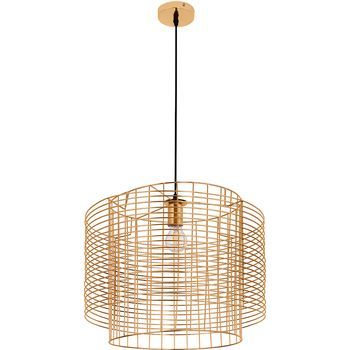 Lámpara De Techo Retro - Lámpara Colgante De Diseño - Lars Dorado