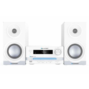 Microcadena Blaupunkt MS16BT 15W RMS Bluetooth USB FM CD Blanca