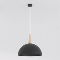 lampara colgante torr s negro
