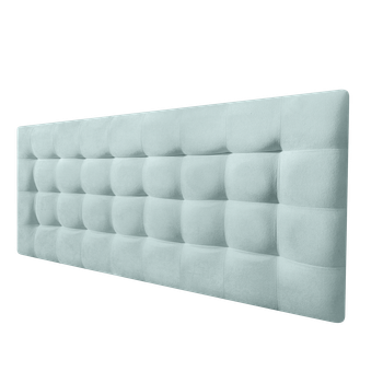 Cabecero Cama Canadá Deluxe Largo Tapizado Tejido Antimanchas Verde 105x125cm