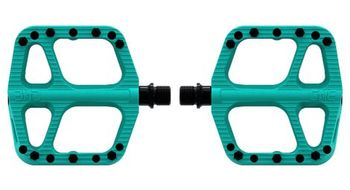 Pedales pequenos oneup composite azul turquesa