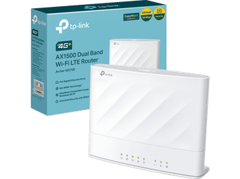 Router - TP-Link Archer MX700, 4G Wi-Fi6, AX3000 Doble banda, 3Gbps, Puerto Gigabit, SIM Plug&Play, Baja Latencia, Para Gaming,Streaming y Teletrabajo