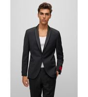 hugo para hombre 50476333 americana arti negro 44 casual fiesta lana manga larga