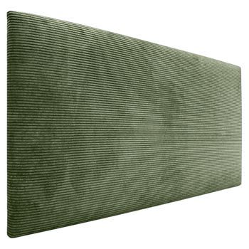 Dhome Cabecero De Pana Liso 90x60 Camas 80/90 - Verde Selva
