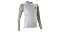 maillot de manga larga leatt gravity 2 0 blanco verde  mujer