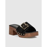 kamome trends sandalias sandalia karen negro para mujer