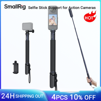Soporte de palo de Selfie SmallRig para cámaras de acción para poste extendido portátil Insta360 para GoPro Hero 12 10 para DJI Action3/4 5403