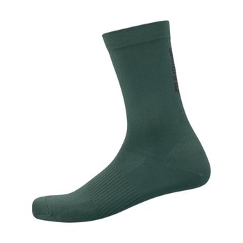 Calcetines Shimano Gravel Verde, Talla S-M (talla : 36-40)