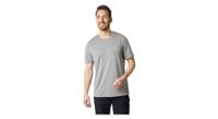 camiseta de manga corta gris odlo ascent 365
