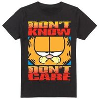garfield camiseta manga larga dont know dont care para hombre