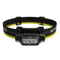 nitecore nu43 negro amarillo linterna con cinta para cabeza led