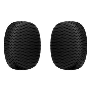 Auriculares Poly Mission 4/6 con almohadillas de cuero sintético negras, pack de 2