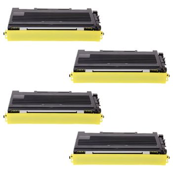 Pccom Essential Brother Tn2000/tn2005/tn350 Tóner Compatible Negro Pack 4