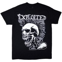 the exploited camiseta manga larga hican skull para mujer