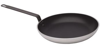 Sartén 23cm en aluminio plata y negro