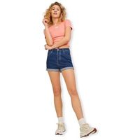 jjxx short hazel mini shorts - medium blue denim para mujer