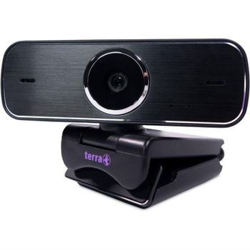 Cámara web Terra JP-WTFF-1080 Full HD 1080p 30 fps USB Negro