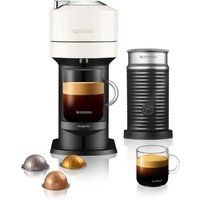 nespresso by magimix vertuo next  milk coffee machine - white white