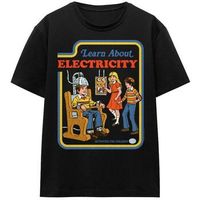 steven rhodes camiseta learn about electricity para mujer