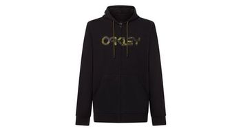 Sudadera con capucha oakley teddy full zip negra