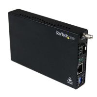 convertidor de red startech et91000sfp2 gigabit ethernet a fibra optica sfp