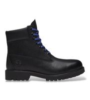 timberland para hombre tb0a5rnwepv1 botas de piel heritage negro 43 plano cordones casual